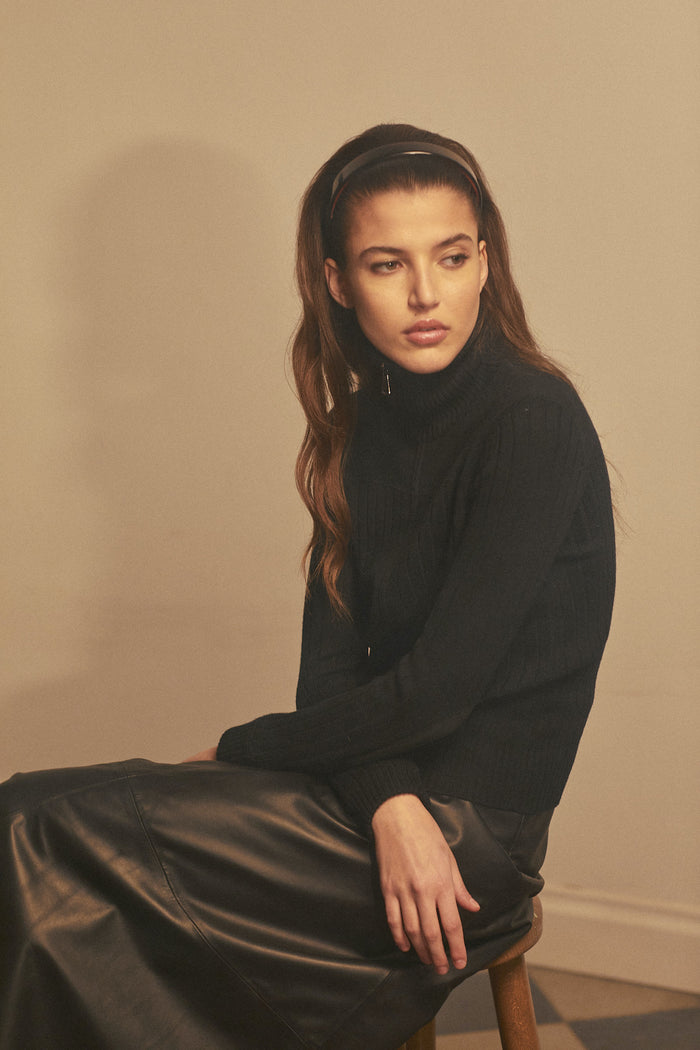 Giuliva Heritage Collection Ada Skirt In Leather