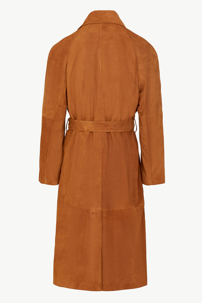 Giuliva Heritage Collection Arturo Coat In Suede