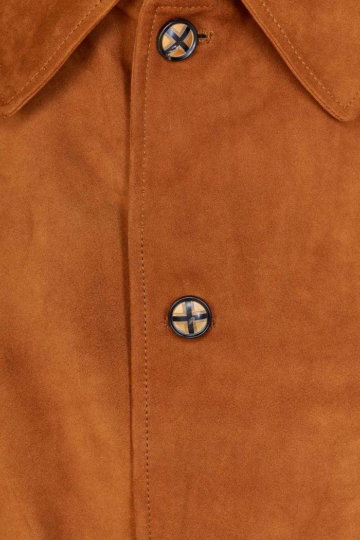 Giuliva Heritage Collection Arturo Coat In Suede