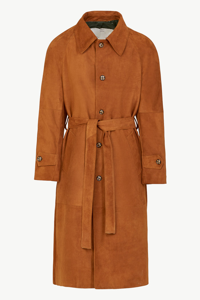 giuliva heritage collection Arturo Coat in Suede