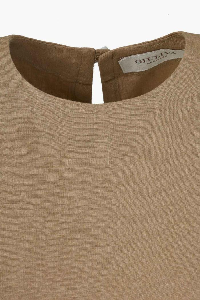 Giuliva Heritage Collection Ava Top In Linen