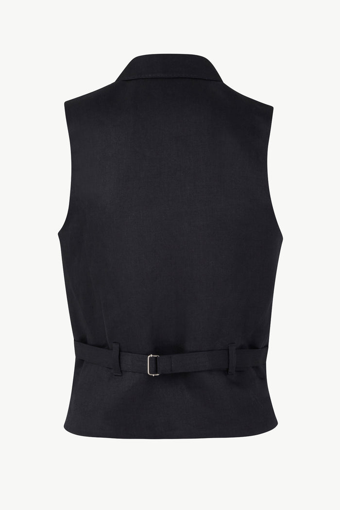 Giuliva Heritage Collection Blake Vest In Linen