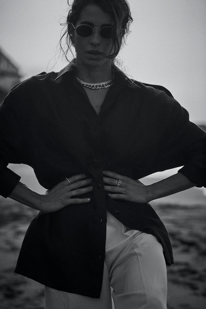 Giuliva Heritage Collection Carla Shirt In Linen