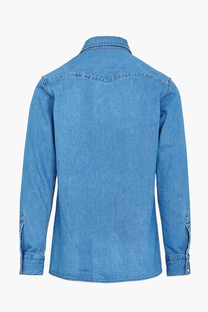 Giuliva Heritage Collection Dean Shirt In Denim