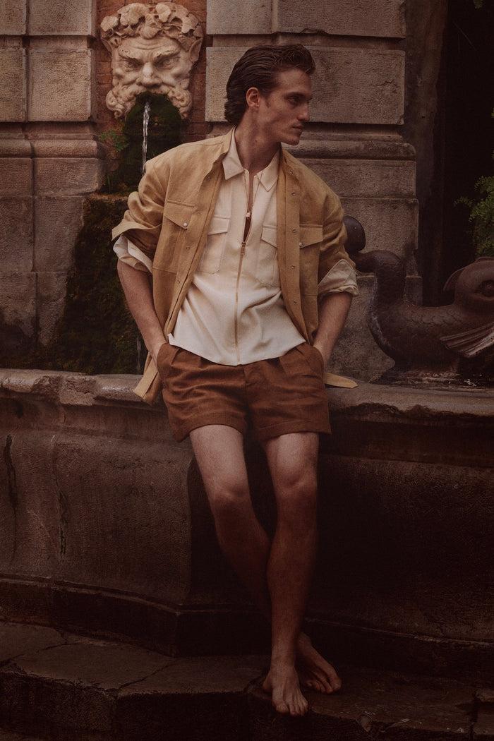 Giuliva Heritage Collection Diego Shirt In Silk