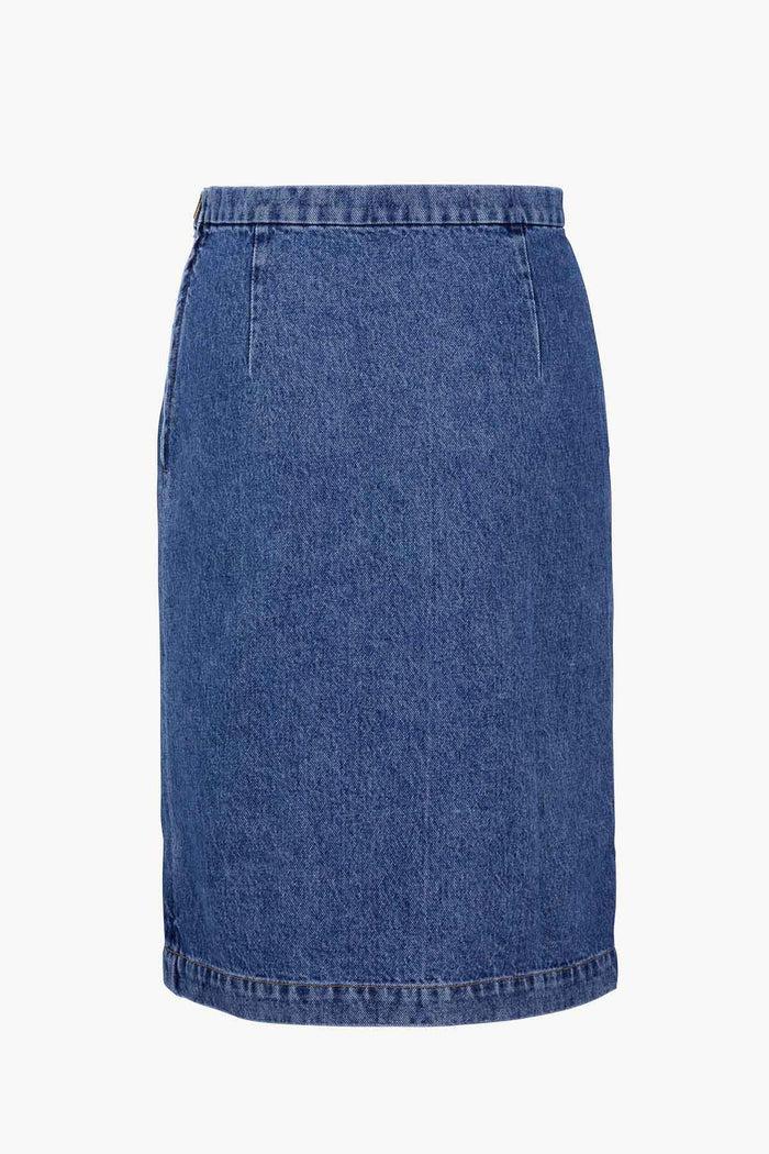 Giuliva Heritage Collection Diletta Skirt In Denim