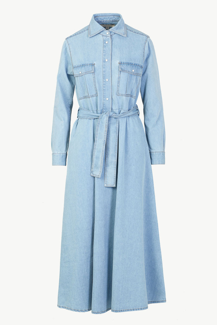 Giuliva Heritage Collection Dora Dress In Denim
