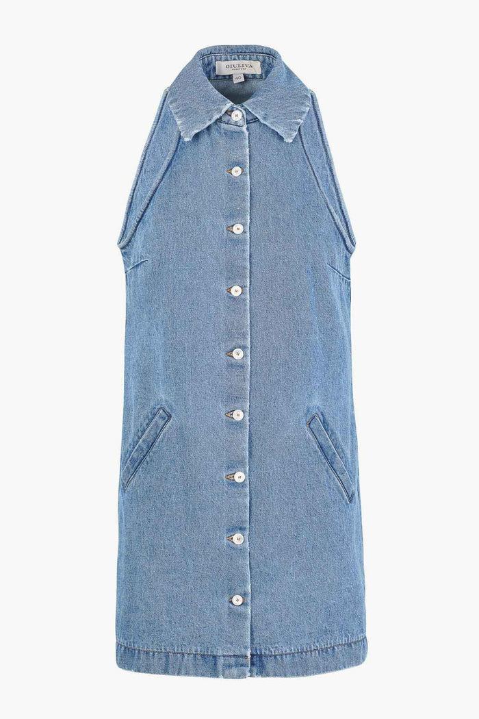 giuliva heritage collection Edda Dress in Denim