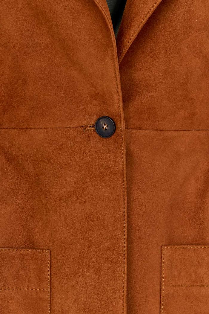 Giuliva Heritage Collection Elena Jacket In Suede
