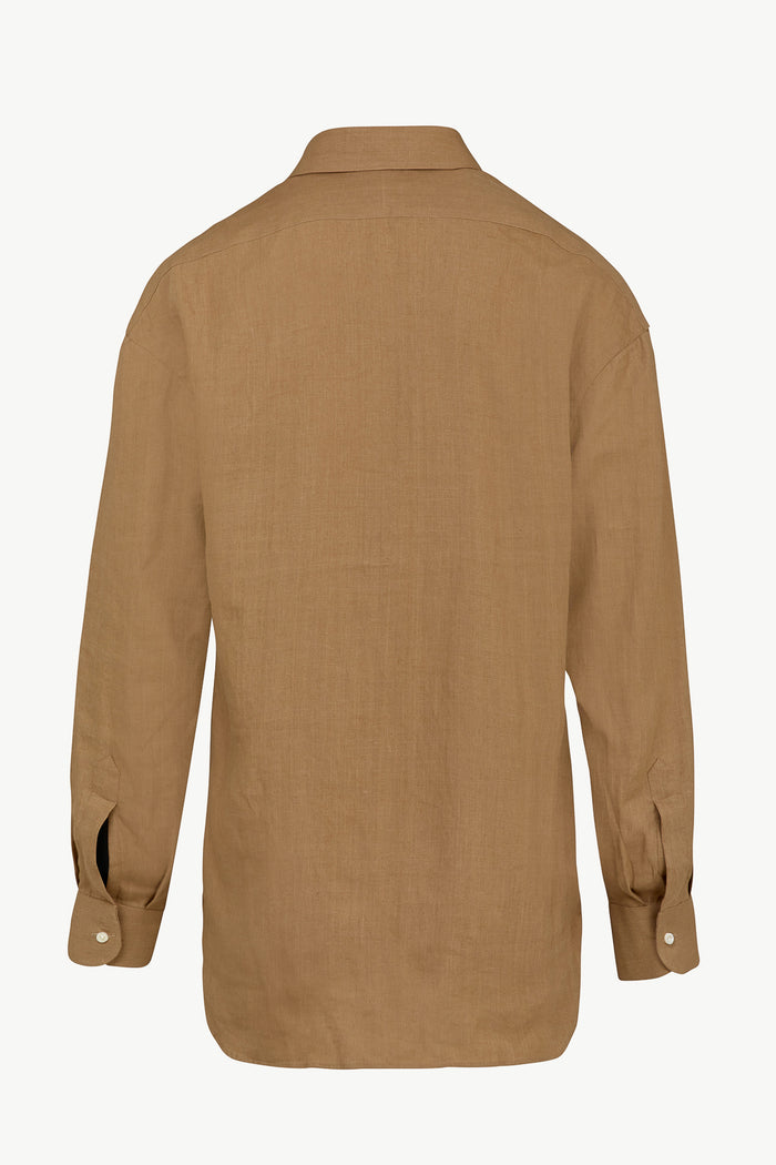 Giuliva Heritage Collection Ennio Shirt In Linen