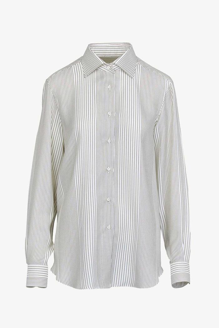 Giuliva Heritage Collection Husband Shirt In Silk
