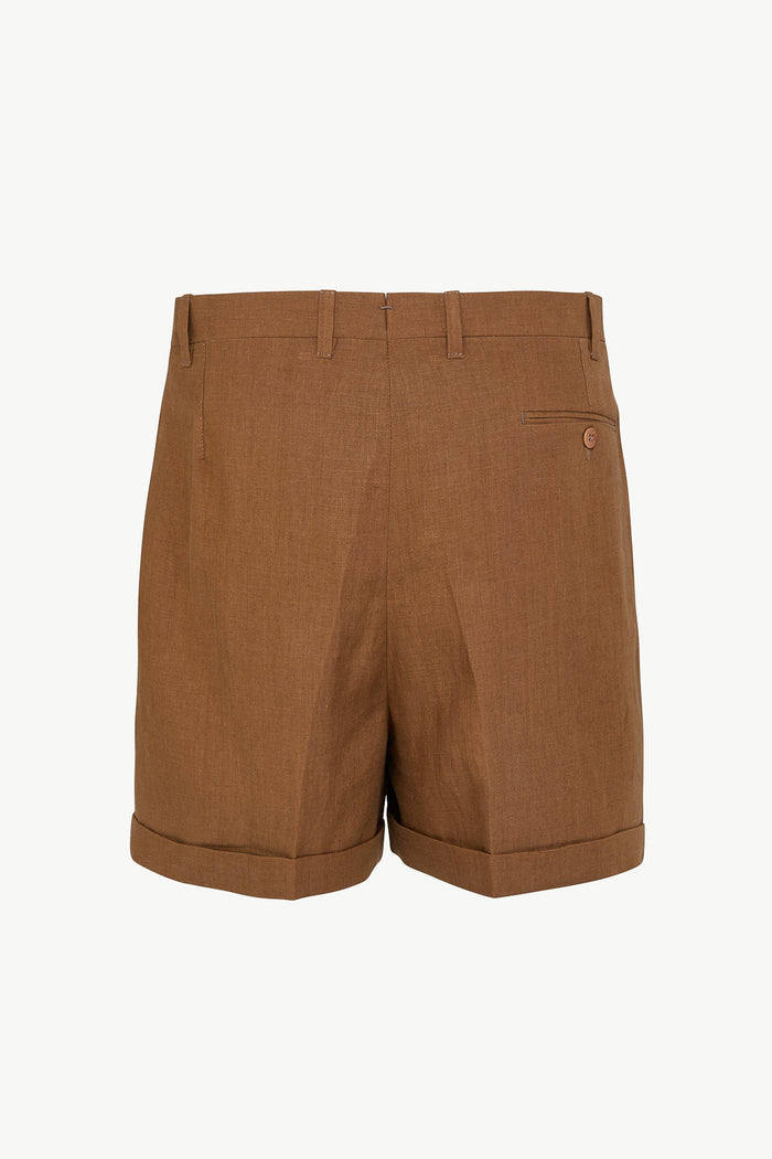 Giuliva Heritage Collection James Shorts In Linen