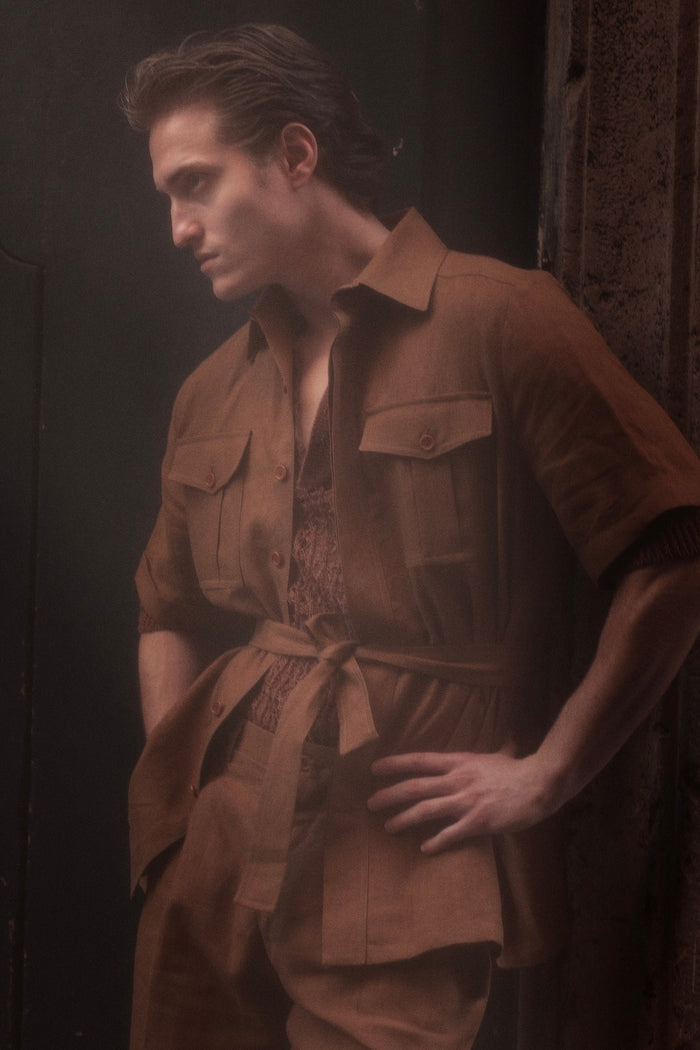 Giuliva Heritage Collection John Jacket In Linen