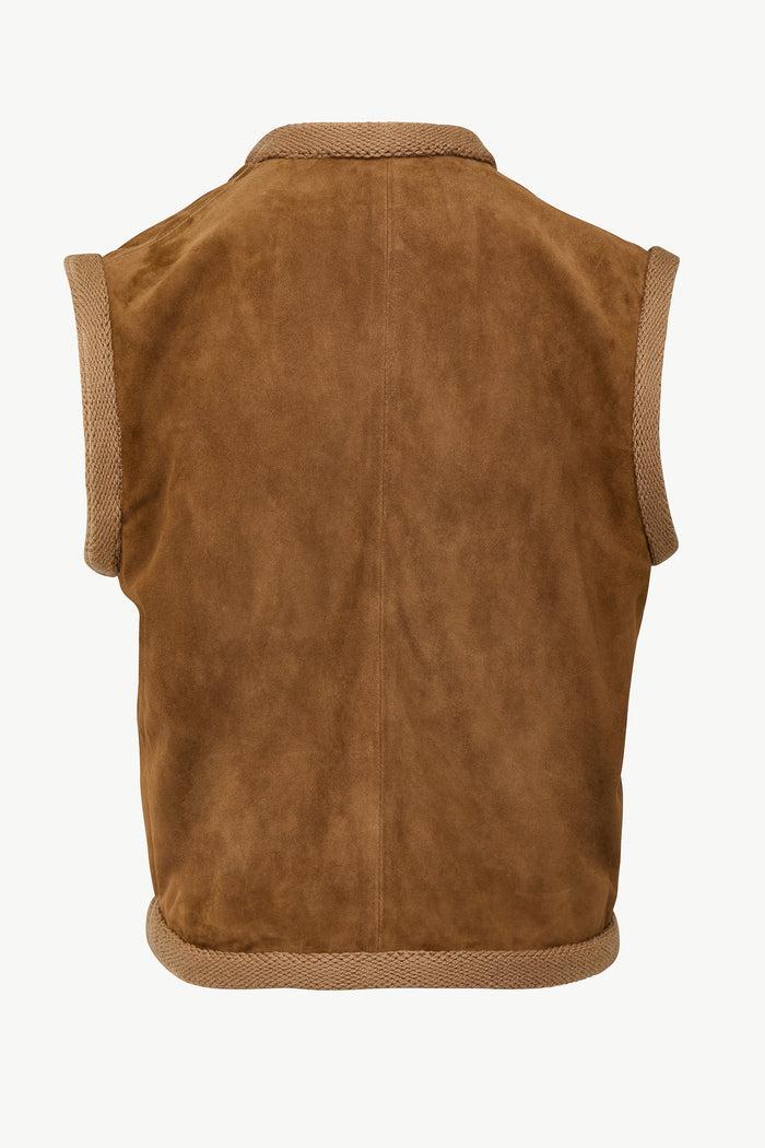 Giuliva Heritage Collection Lia Vest In Suede
