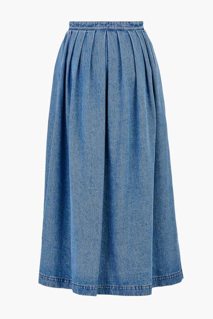 Giuliva Heritage Collection Lilium Skirt In Denim