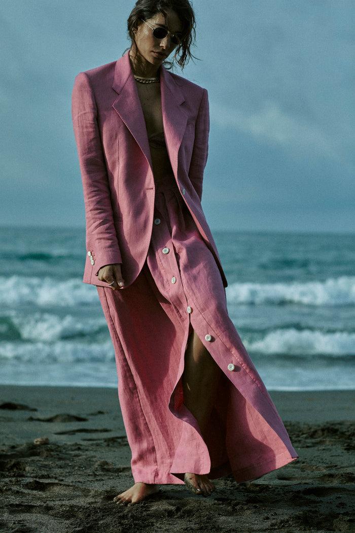 Giuliva Heritage Collection Lilium Skirt In Linen