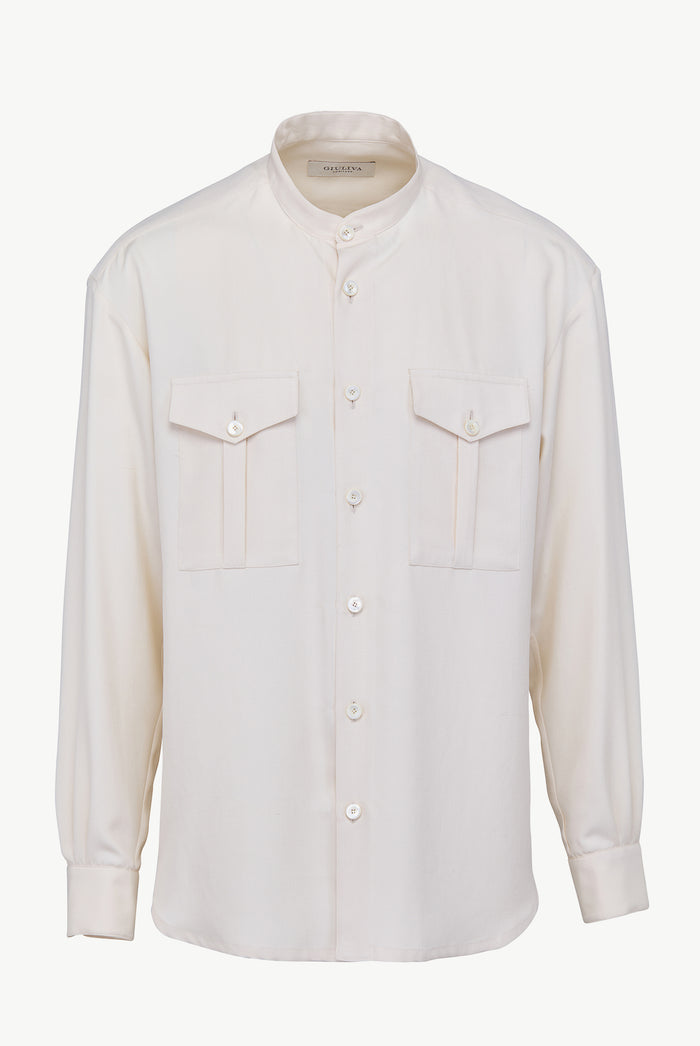 Giuliva Heritage Collection Livio Shirt In Silk