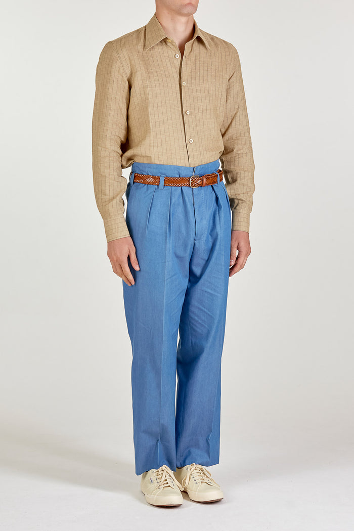Giuliva Heritage Collection Luigi Shirt In Linen
