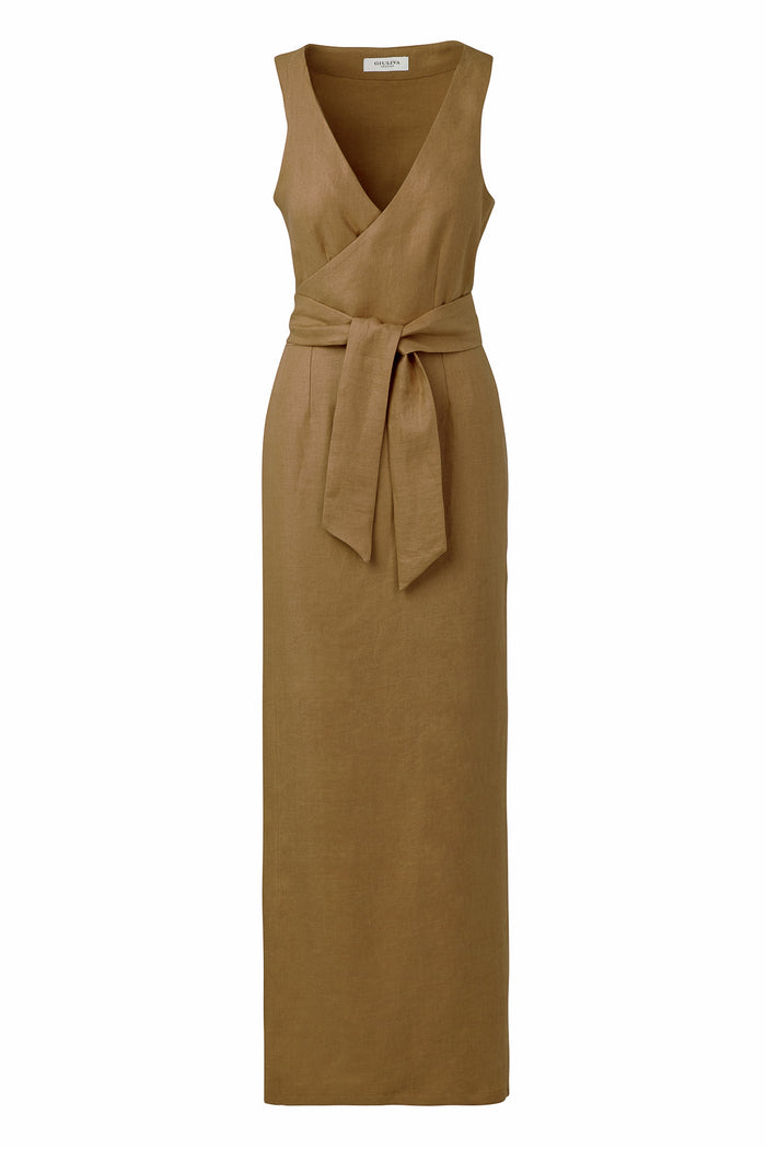 giuliva heritage collection Lyra Dress in Linen