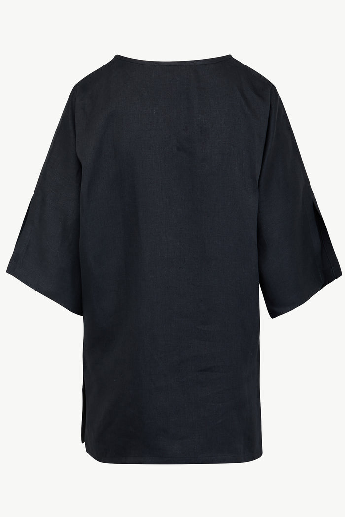 Giuliva Heritage Collection Olga Top In Linen