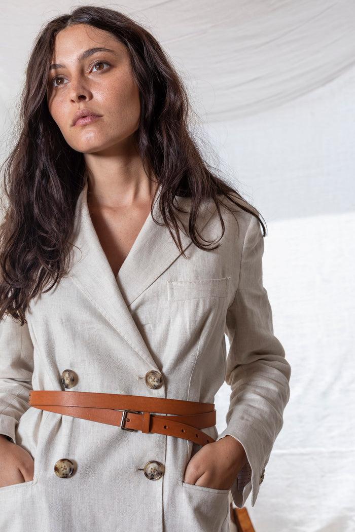 Giuliva Heritage Collection Rein Belt In Leather