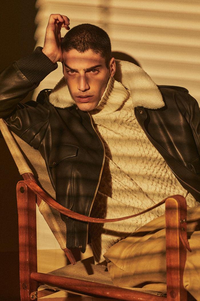 Giuliva Heritage Collection Tom Jacket In Leather