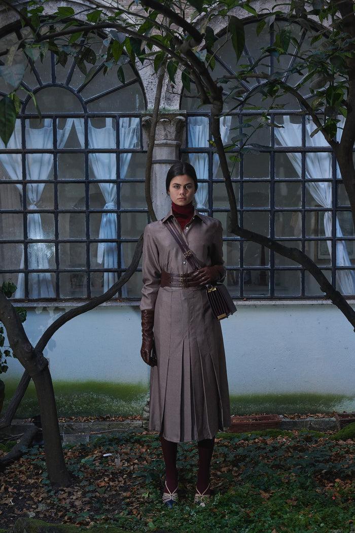 Giuliva Heritage Collection Trio Belt In Leather