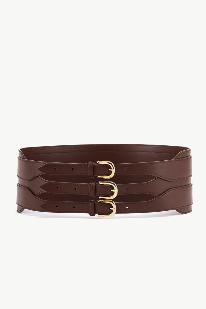 giuliva heritage collection Trio Belt in Leather