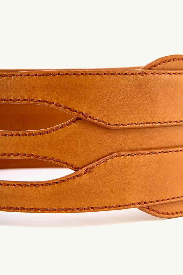 Giuliva Heritage Collection Trio Belt In Leather