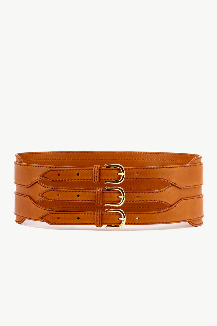 giuliva heritage collection Trio Belt in Leather