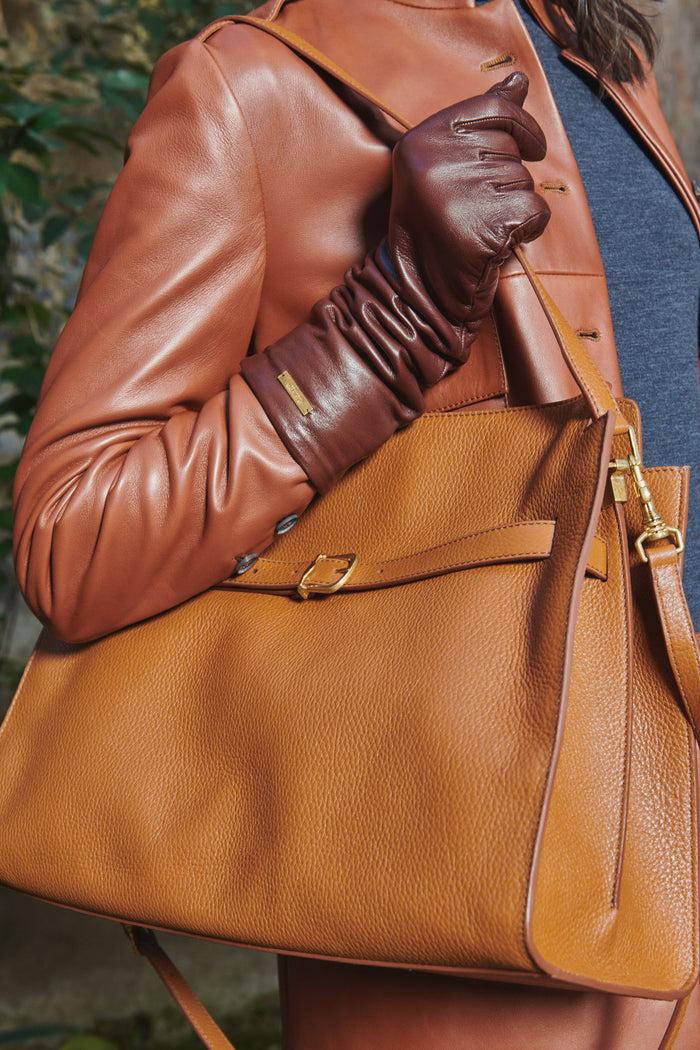 Giuliva Heritage Collection Virna Bag In Leather