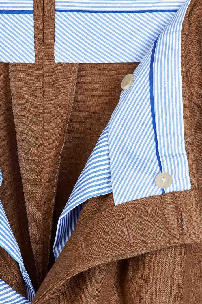 Giuliva Heritage Collection Vito Trousers In Linen