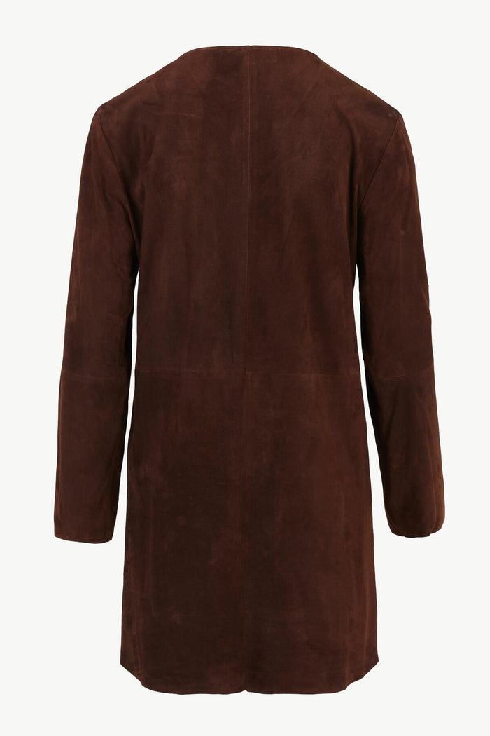 Giuliva Heritage Collection Zita Dress In Suede