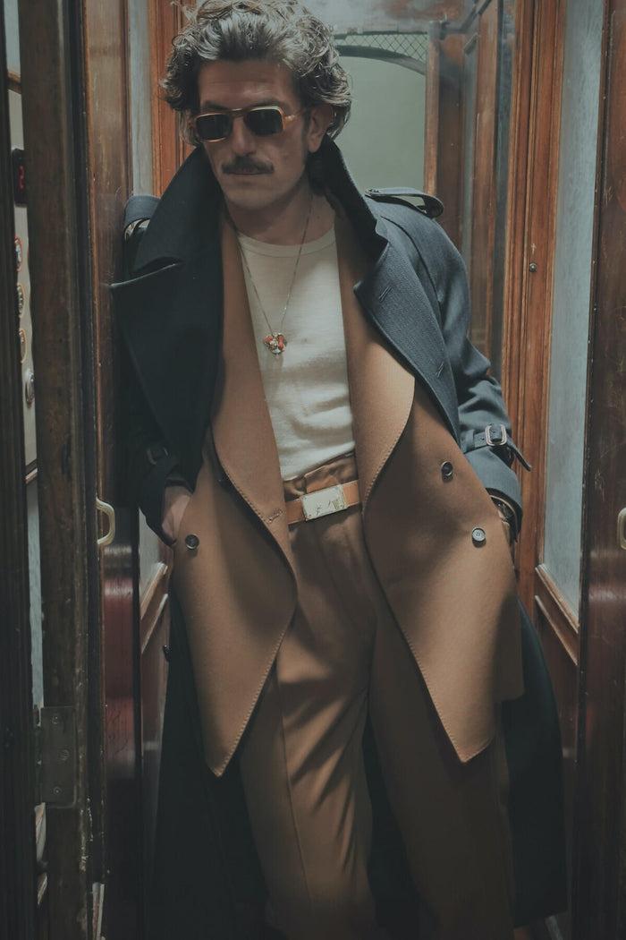 Giuliva Heritage Collection Gustavo Trousers In Wool Drill