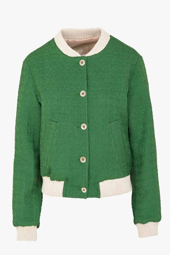 giuliva heritage collection Hailey Bomber in Wool Blend