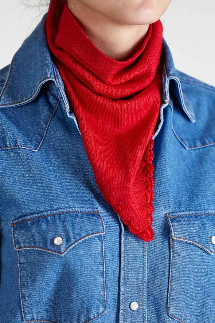 Giuliva Heritage Collection Head And Neck Scarf In Wool