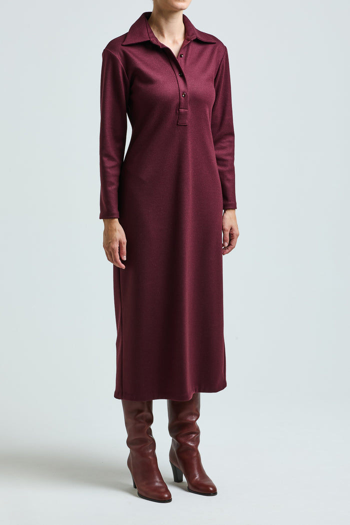 Giuliva Heritage Collection Ingrid Dress In Wool And Cashmere
