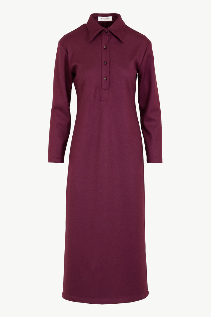 giuliva heritage collection Ingrid Dress in Wool and Cashmere