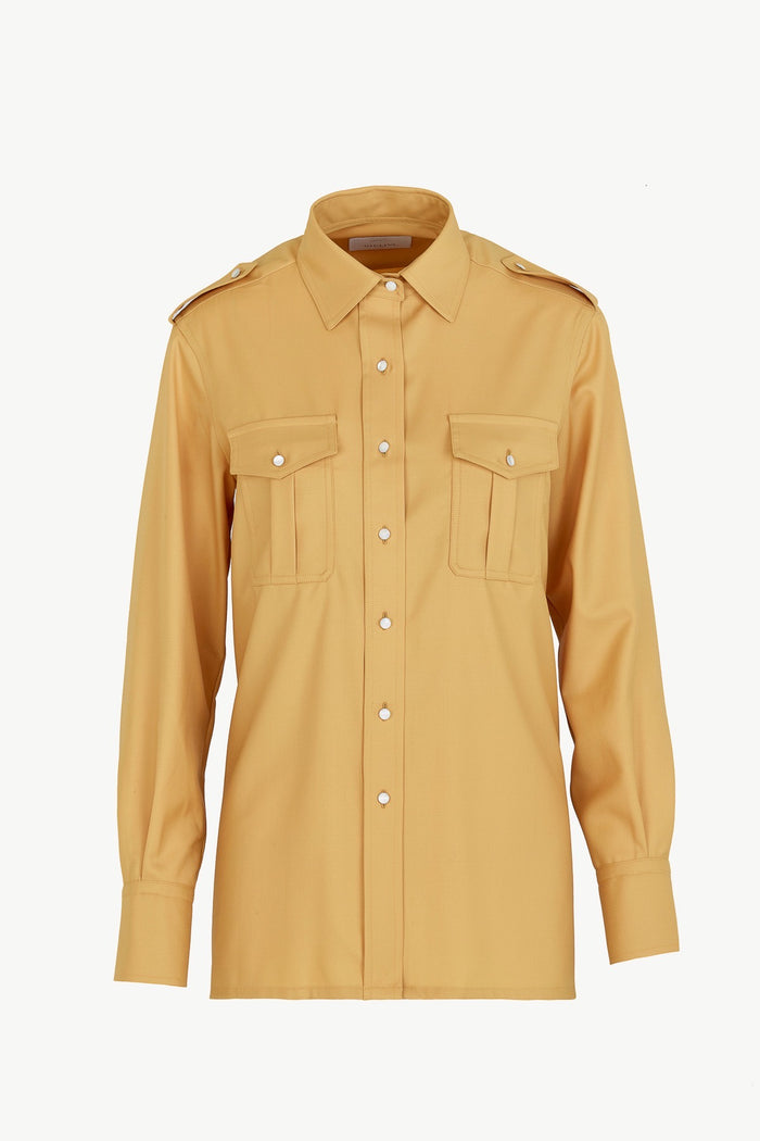 giuliva heritage collection Iris Shirt in Virgin Wool