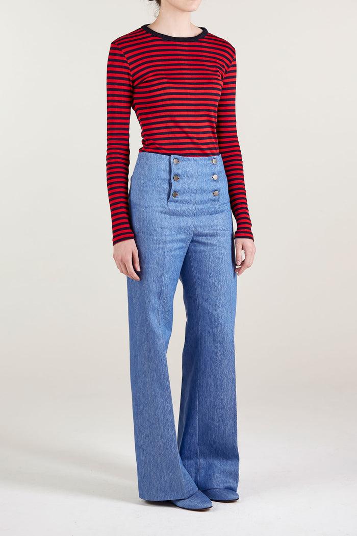 Giuliva Heritage Collection Isotta Top In Cotton Jersey