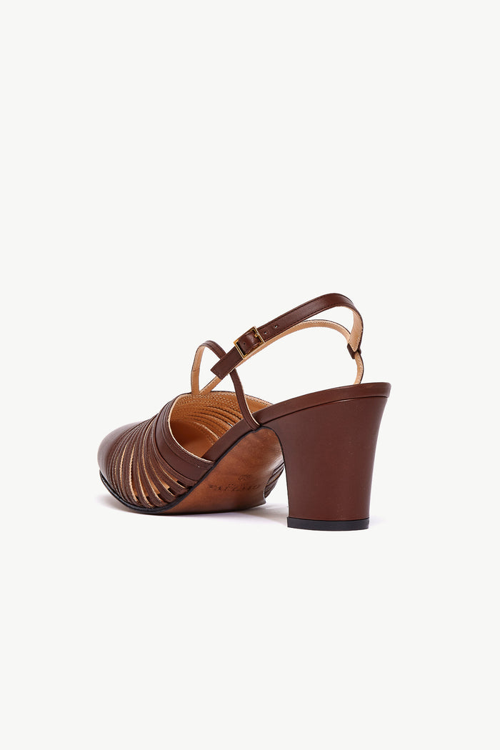 Giuliva Heritage Collection Italia Slingback In Leather