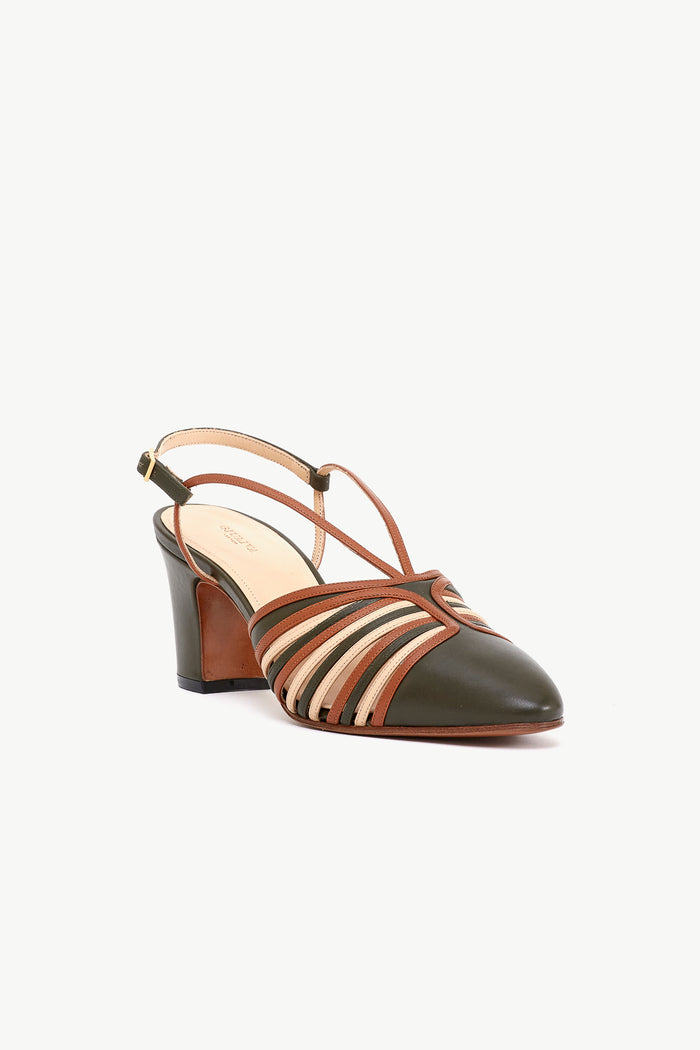 Giuliva Heritage Collection Italia Slingback In Leather