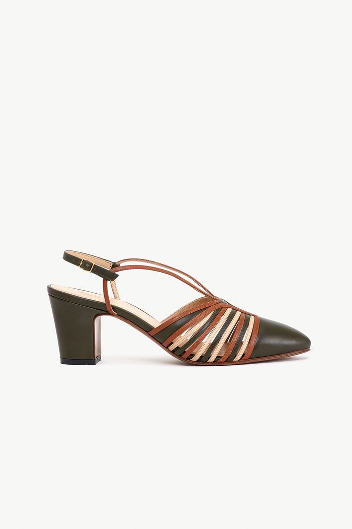 giuliva heritage collection Italia Slingback in Leather