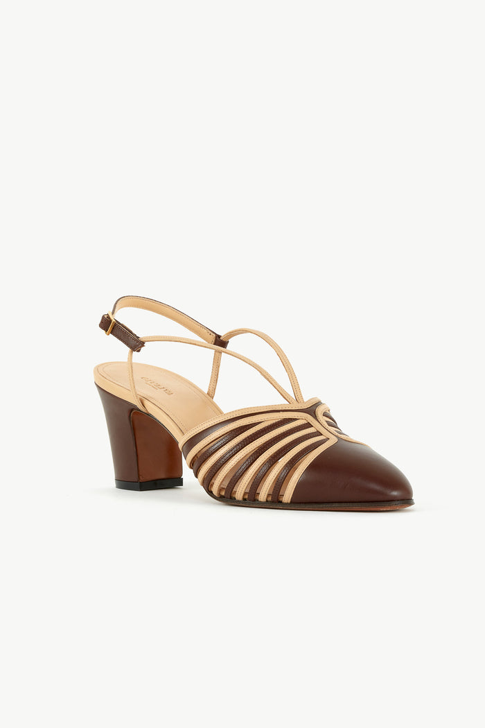 Giuliva Heritage Collection Italia Slingback In Leather