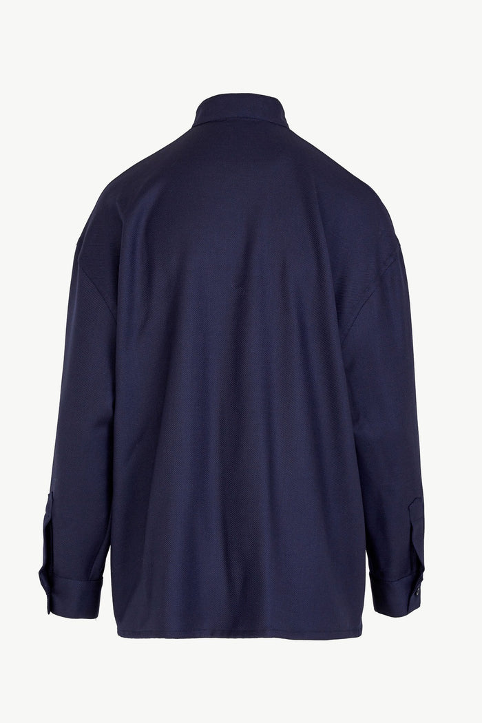 Giuliva Heritage Collection Ivy Shirt In Wool And Cashmere