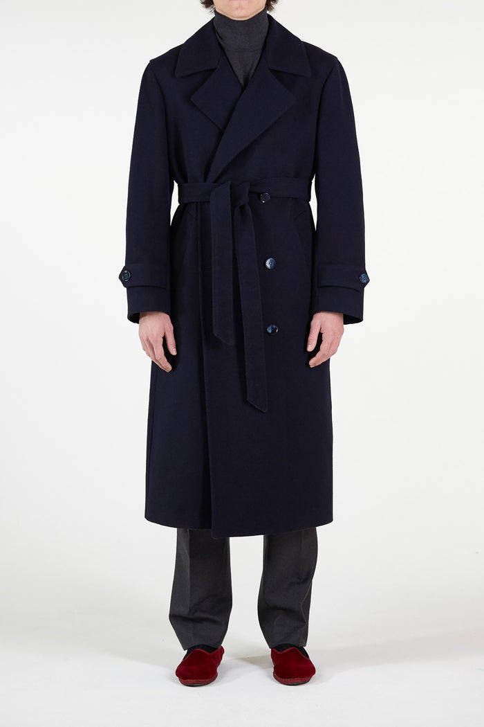 Giuliva Heritage Collection Jacques Trench Coat In Virgin Wool