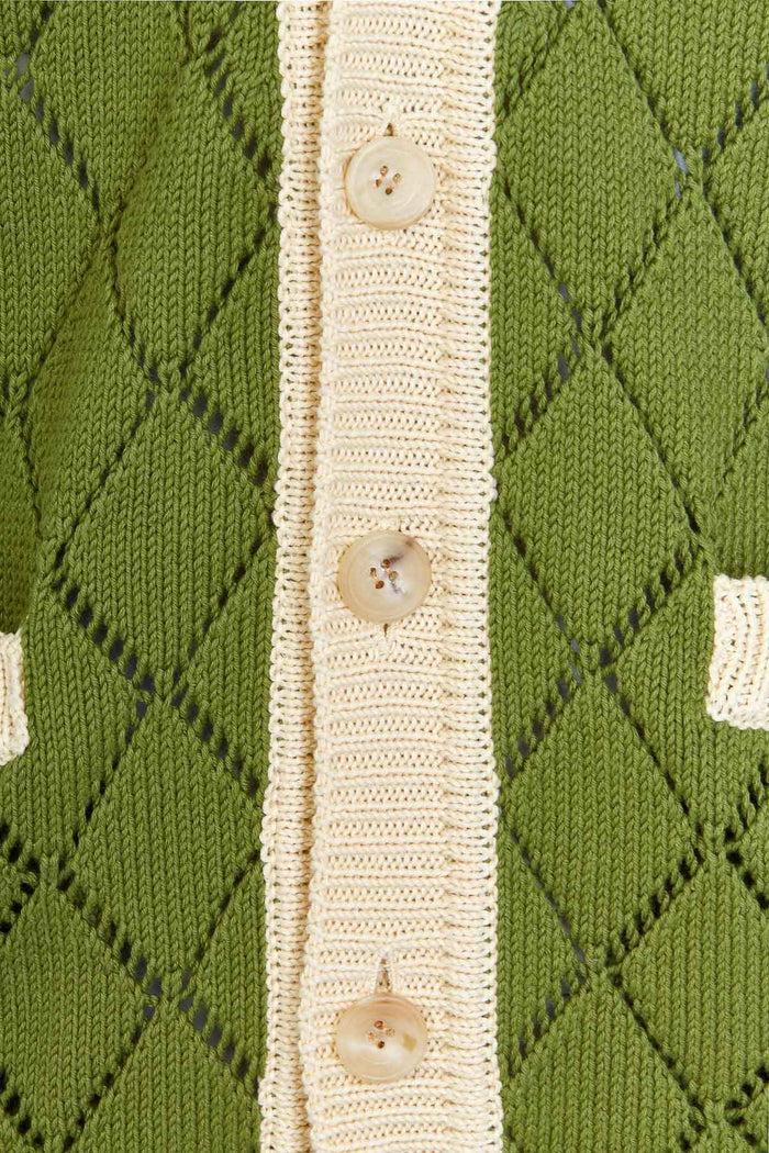 Giuliva Heritage Collection James Cardigan In Cotton Knit