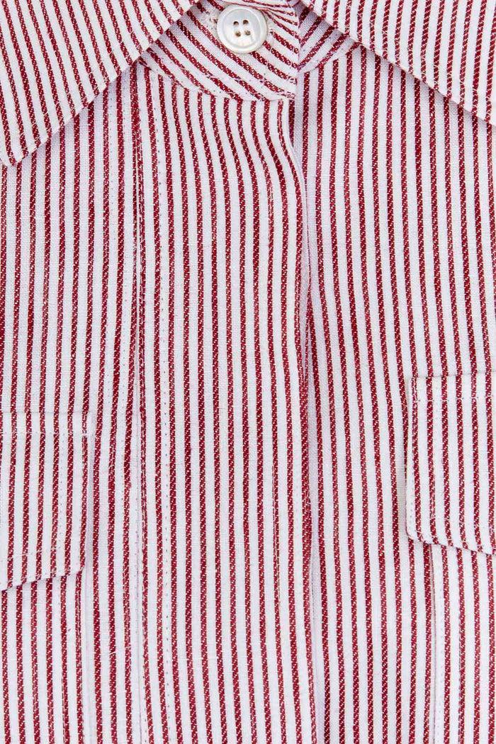 Giuliva Heritage Collection Jane Jacket In Striped Linen