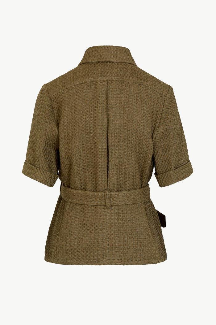 Giuliva Heritage Collection Jane Jacket In Textured Cotton