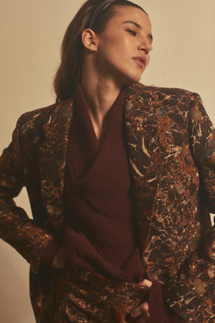 Giuliva Heritage Collection Jeremy Unisex Sweater In Cashmere